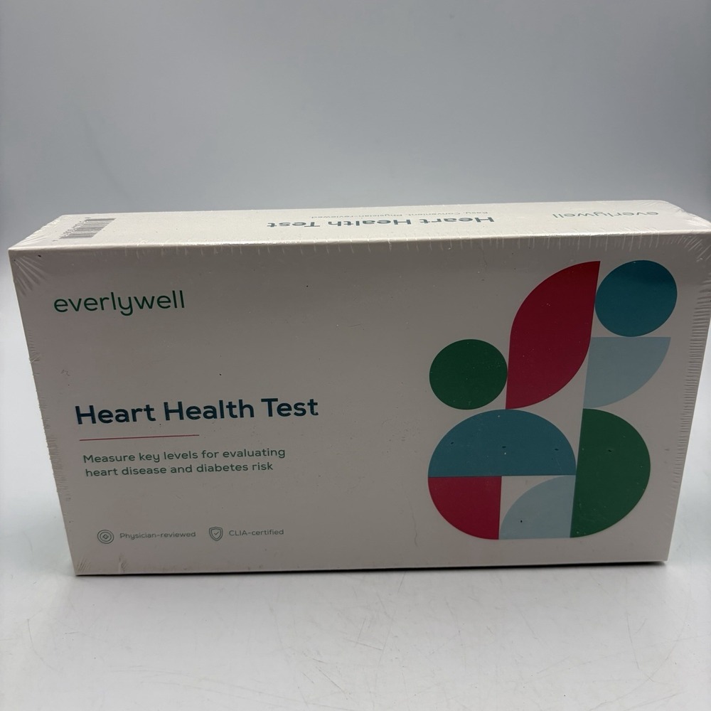 Everlywell Heart Health Test - at Home - CLIA-Certified Adult Test - Discreet